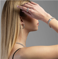 Armband Desmos Dame in Silber CRYSTAL 3F W 17 - CRYSTAL 3F W 18